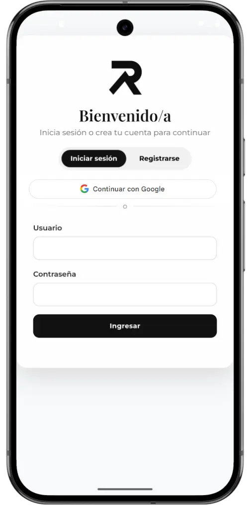 Registrarse